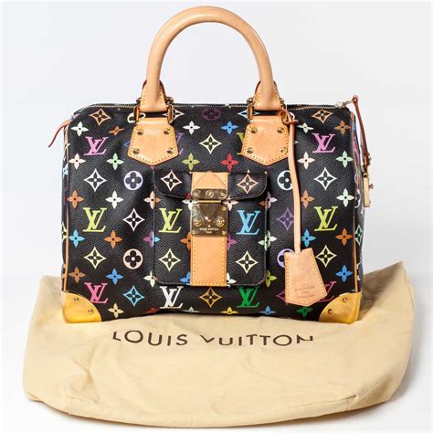 louis vuitton multicolor speedy 30|louis vuitton bandouiller 30.